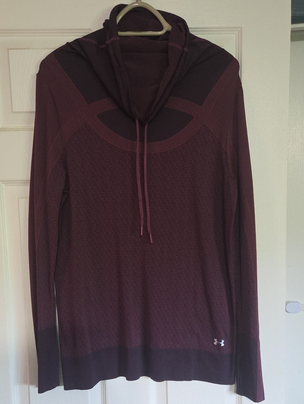 Under Armour Women's Maroon Cowl Neck Pullover